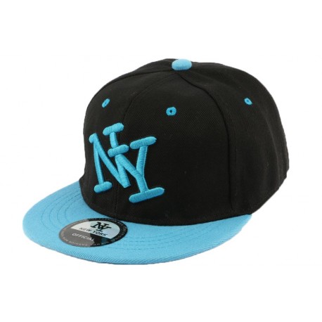 Casquette Snapback Ny Noire et Bleue enfant de 5 à 8 ans ANCIENNES COLLECTIONS divers