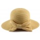 Chapeau Paille Zely en mottled Naturelle CHAPEAUX Nyls Création