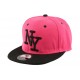 Snapback Ny Rose et noir ANCIENNES COLLECTIONS divers