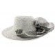 Chapeau cérémonie Lutine en mottled blanche et noire ANCIENNES COLLECTIONS divers