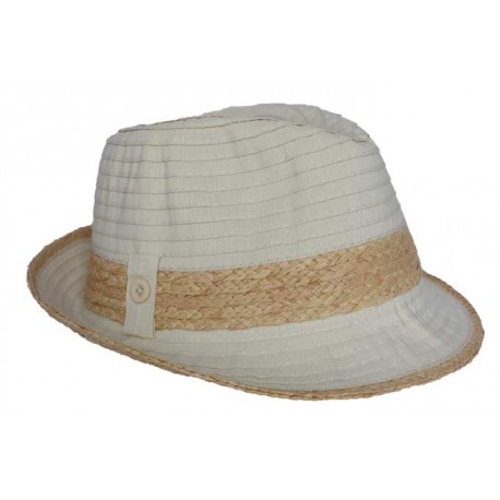 Chapeau Trilby Karsen Naturel Taille unique ANCIENNES COLLECTIONS divers