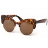 Lunettes Soleil Maryline avec monture écaille Marron LUNETTES SOLEIL Eye Wear
