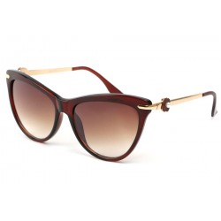 Lunettes Soleil Wave avec monture marron LUNETTES SOLEIL Eye Wear