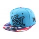 Snapback NY Bleu vintage drapeau US ANCIENNES COLLECTIONS divers