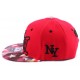 Snapback NY Rouge Vintage Drapeau USA ANCIENNES COLLECTIONS divers