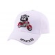 Casquette Biker Blanche Route 66 Moto ANCIENNES COLLECTIONS divers