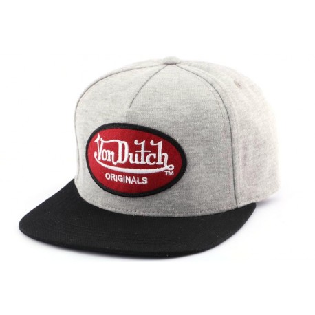 Casquette Strapback Von Dutch Original Grise et Noire ANCIENNES COLLECTIONS divers