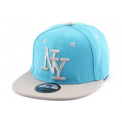 Casquette Enfant NY Bleue et Grise de 4 à 8 ans ANCIENNES COLLECTIONS divers