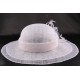 Chapeau Mariage Adjalin en sisal blanchi ANCIENNES COLLECTIONS divers