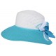 Capeline Sand Blanche et Turquoise ANCIENNES COLLECTIONS divers