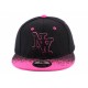 Casquette Enfant Ny Tag Noire et Rose à partir de 8 Ans ANCIENNES COLLECTIONS divers